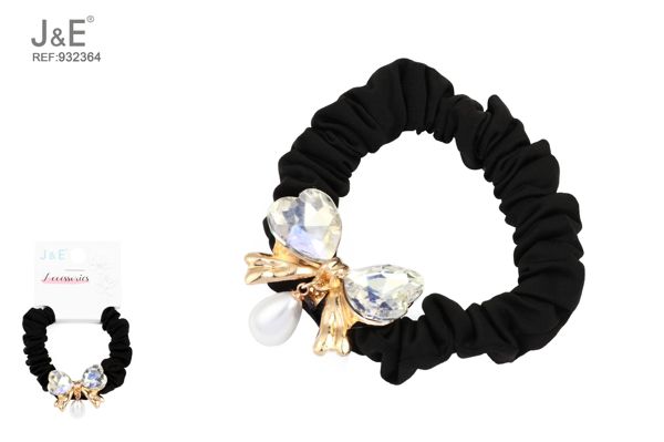 8cm coletero con perlas y lazo