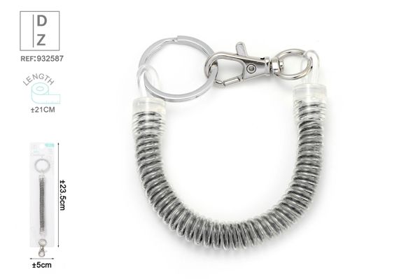 21cm cordones retractiles plata