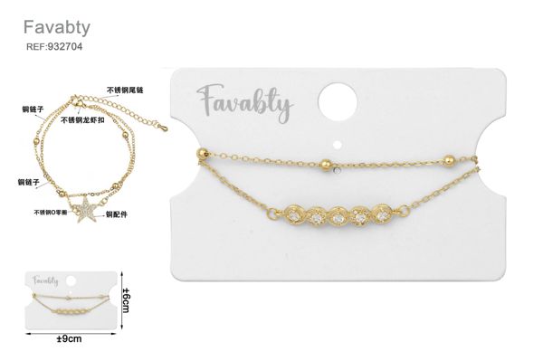 Pulsera color dorado