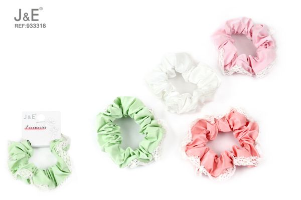 Coletero scrunchie de tela