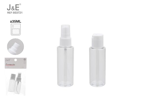 35ml botellas viaje 2pcs