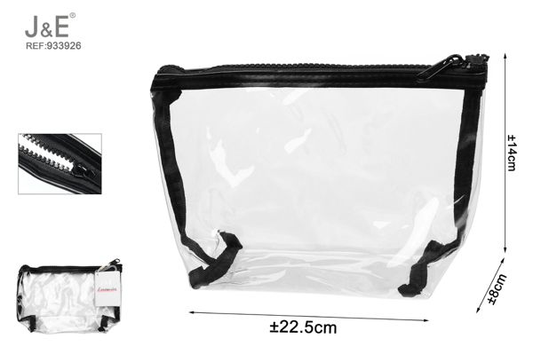 22.5*8*14 bolsa transparente pvc