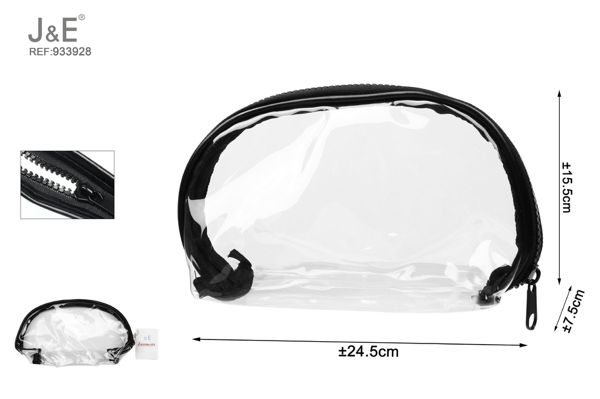 24.5*7.5*15.5 bolsa transparente pvc