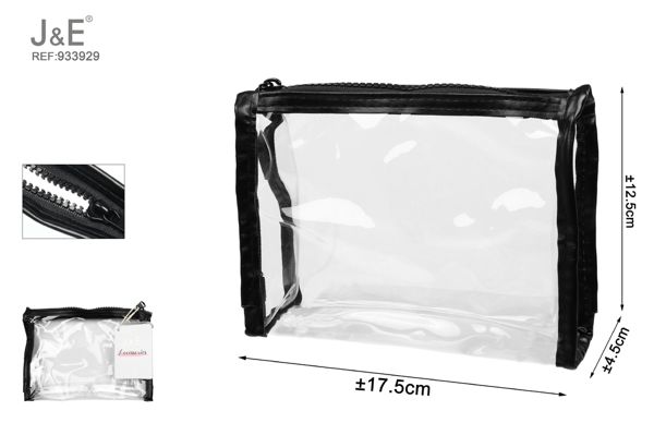 17.5*4.5*12.5 bolsa transparente pvc