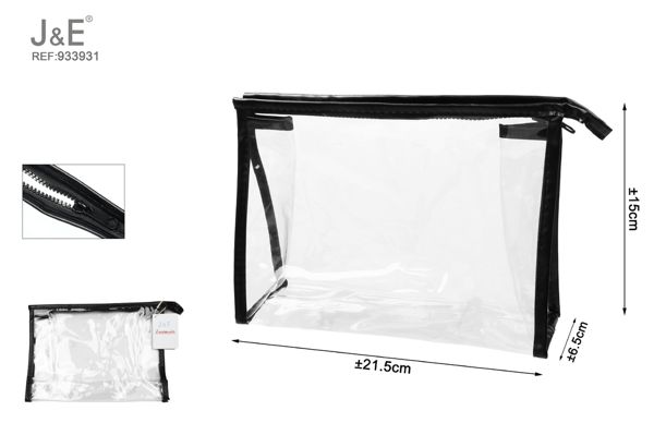 27.5*9.5*20 bolsa transparente pvc