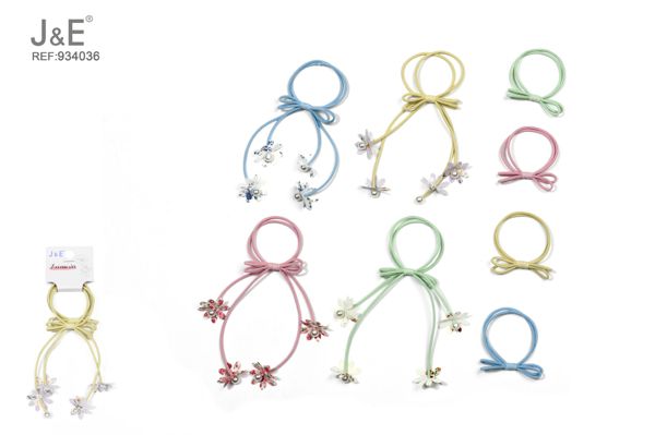 Set de coleteros lazo largos 2pcs