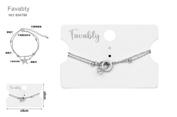 Pulsera color plata