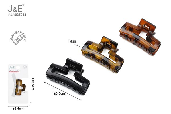 5.5cm pinza forma t colores clasicos mate