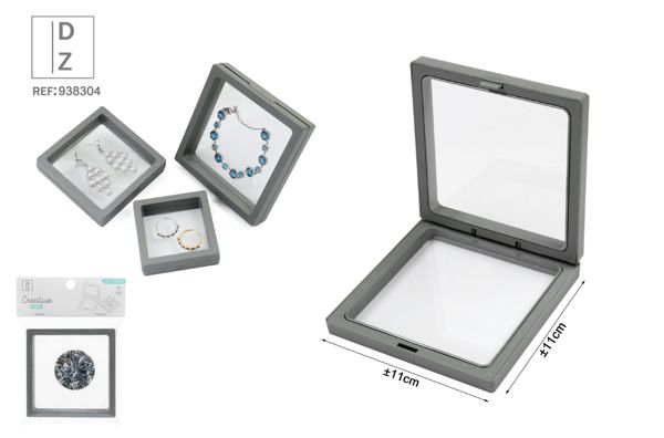 11*11*2cm caja flotantes de joyas