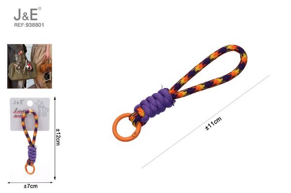 5*110mm paracord llavero naranja