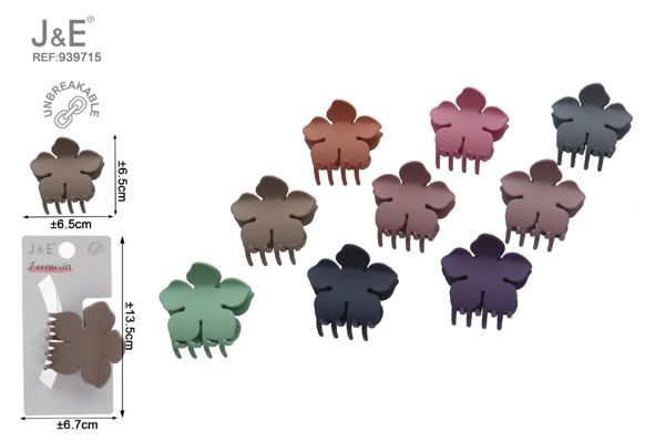 6.5cm pinza de pelo forma flor