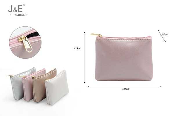 12*9*2.5cm bolso de maquillaje