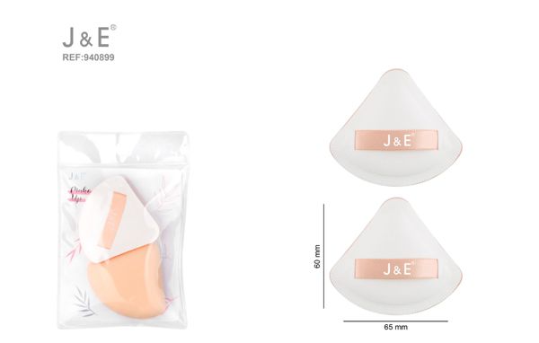 2pcs esponja de maquillaje