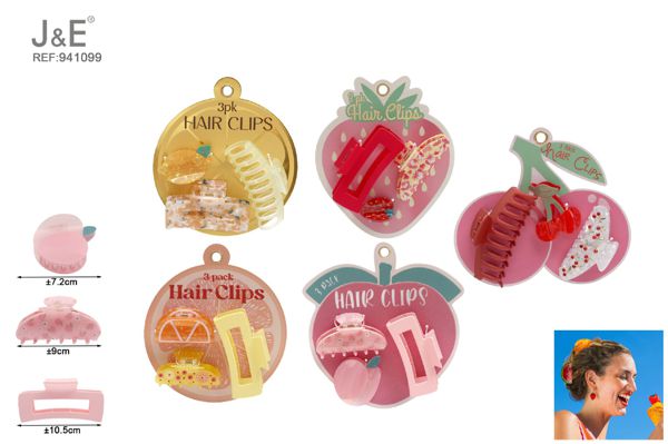3pcs set de pinza de fruta