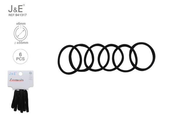 6pcs ±55mm 9#coletro negro