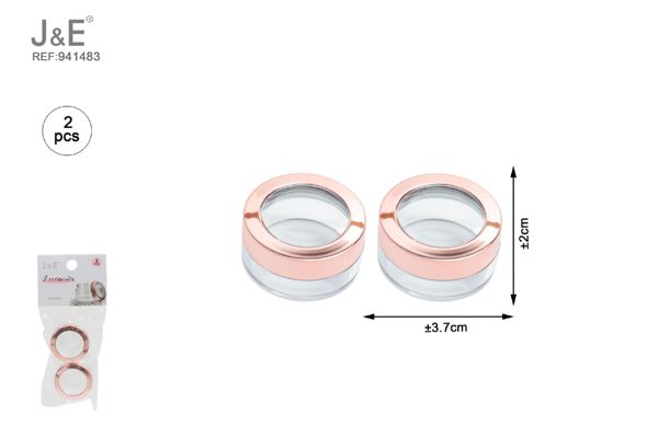 2pcs 10g tarro de crema