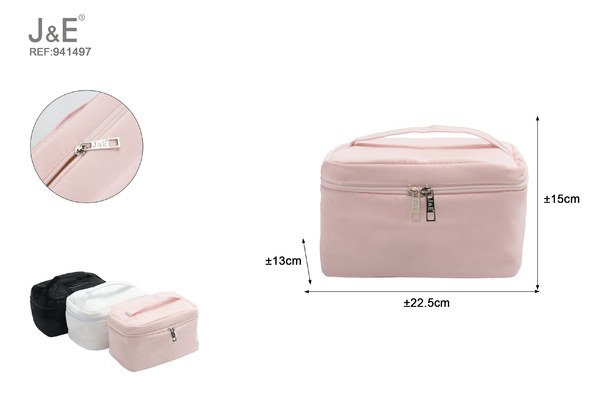 22.5*13*15cm bolso de maquillaje