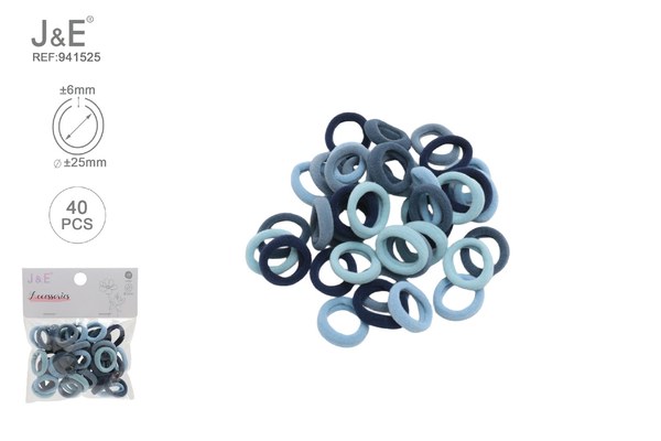 40pcs 4#coletero azul