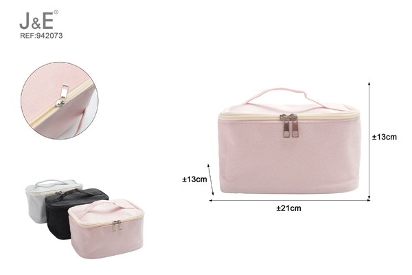 21*13*13cm bolso de maquillaje