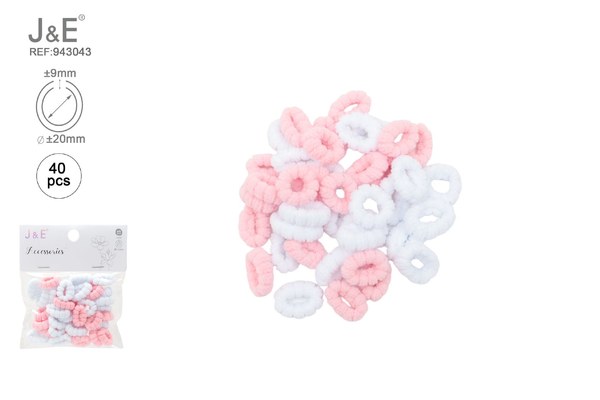 ±2cm coletero blanco rosa 40pcs
