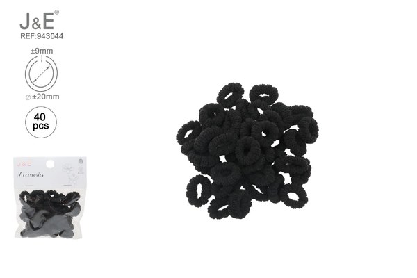 ±2cm coletero negro 40pcs