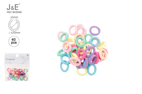 ±2cm coletero color 40pcs