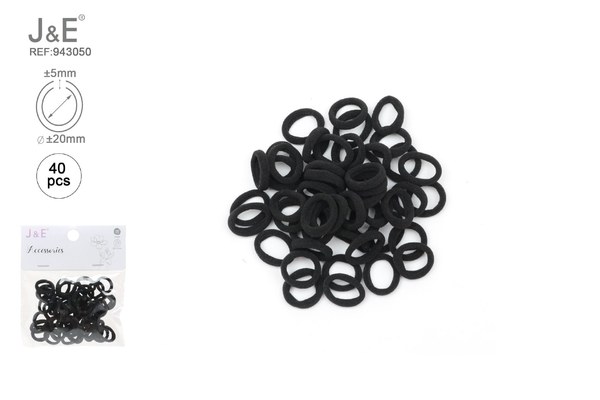 ±2cm coletero negro 40pcs