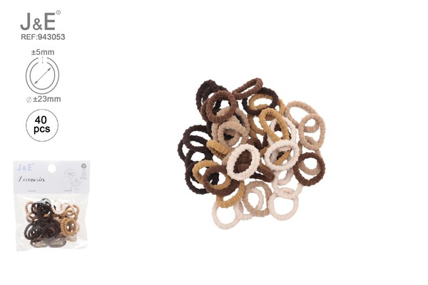 ±2.3cm coletero marron 40pcs