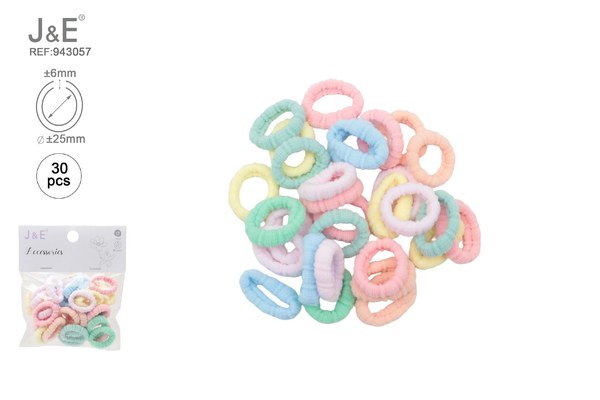 ±2.5cm coletero color 30pcs