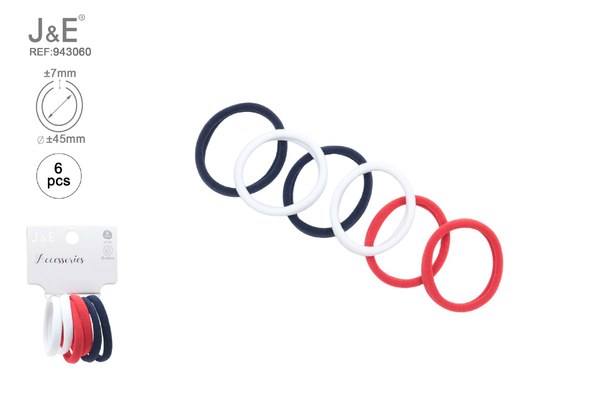±4.5cm coletero color 6pcs