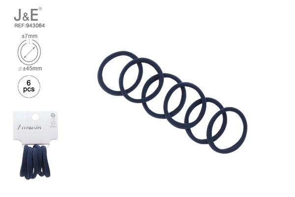 ±4.5cm coletero azul 6pcs