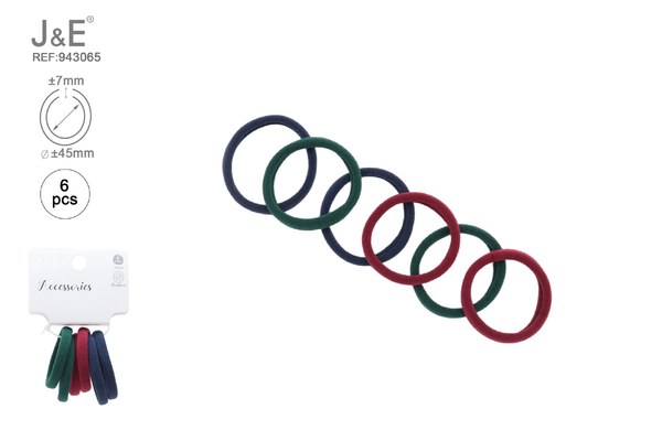 ±4.5cm coletero color 6pcs