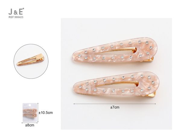 7cm pinza del pelo2pcs