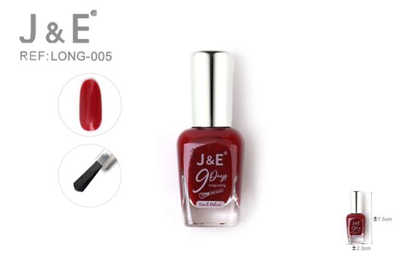Esmalte larga duracion rojo