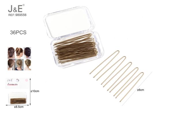 6cm horquillas forma de u 36pcs