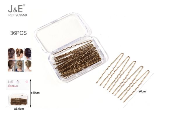 6cm horquillas forma de u 36pcs