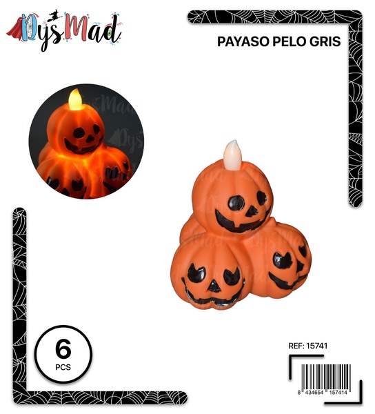 Calabazas latex con luz