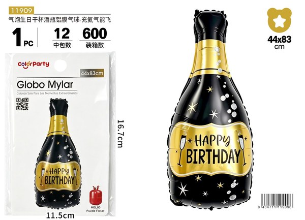 Globo mylar 44*83cm