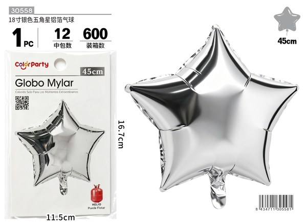 Globo mylar 45cm