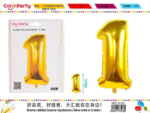Globo mylar 1
