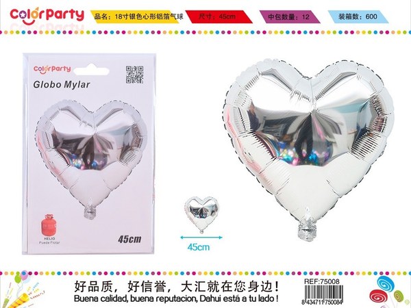 Globo mylar 45cm