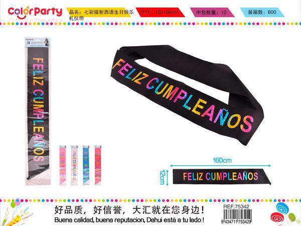 Banda fiesta12*160cm