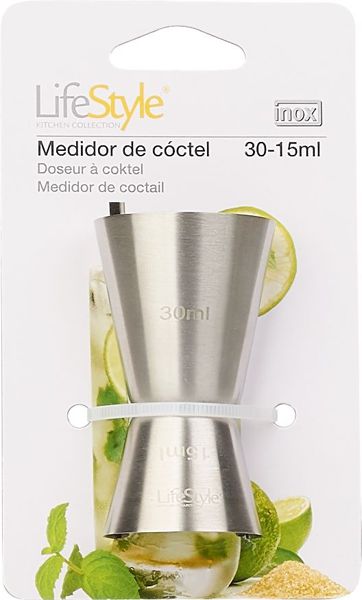 Medidor combinados inox 15/30 ml