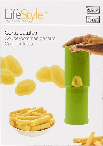 Cortador de patatas 3 cortes abs-inox