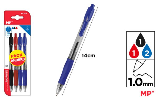 Boligrafo punta pe140