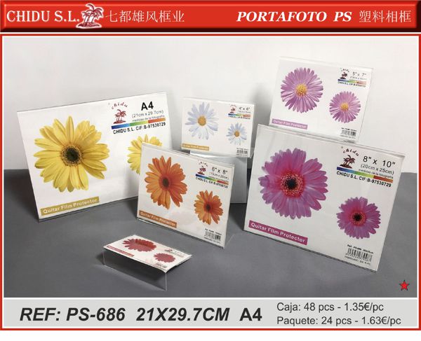 Marco plast.h ps-686 a4 21x29.7cm