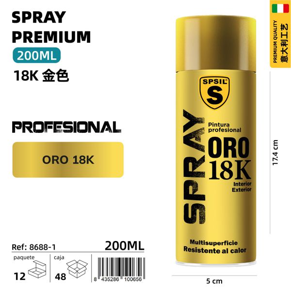200ml oro 18k