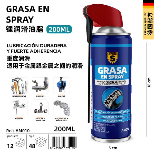 Spray grasa formula avanzado 200ml