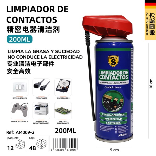 Spray limpia contacto 200ml