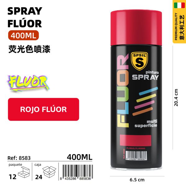 400ml fl: rojo